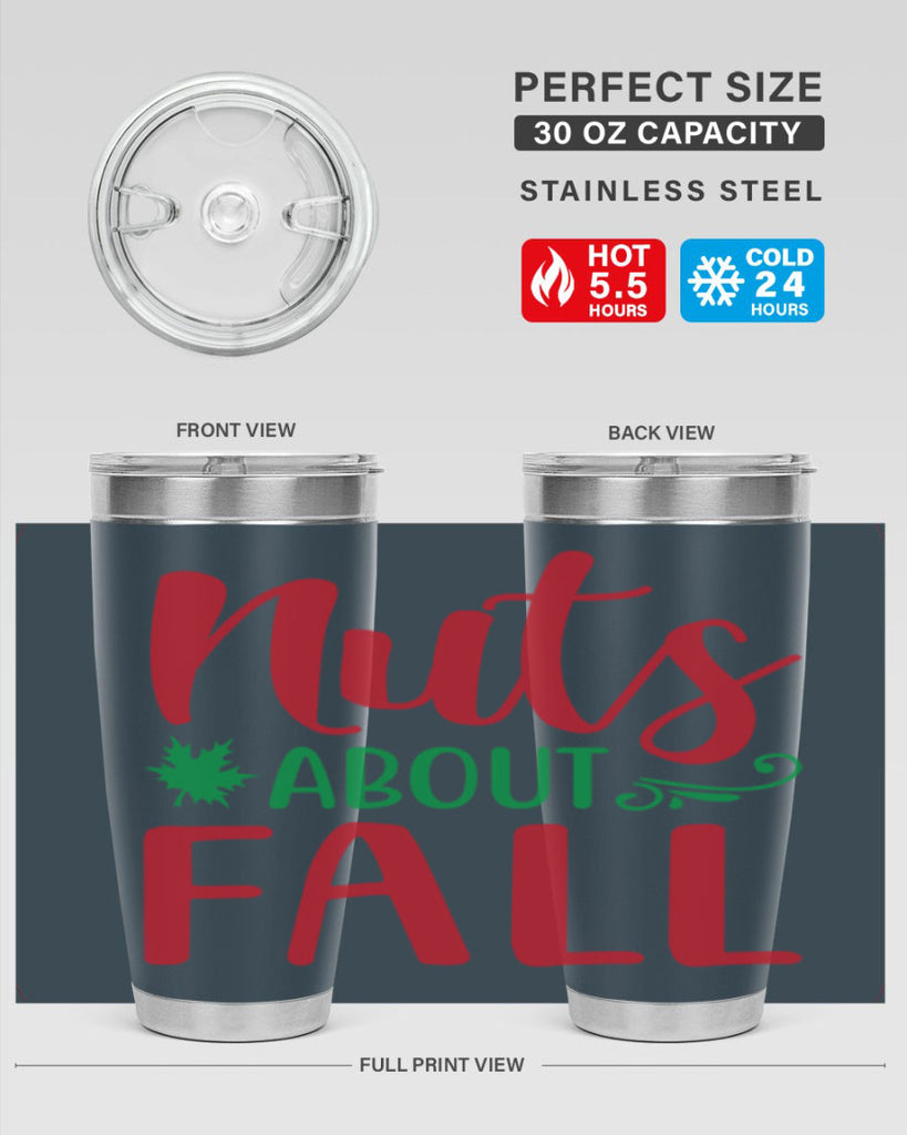 Nuts About Fall 443#- fall- Tumbler