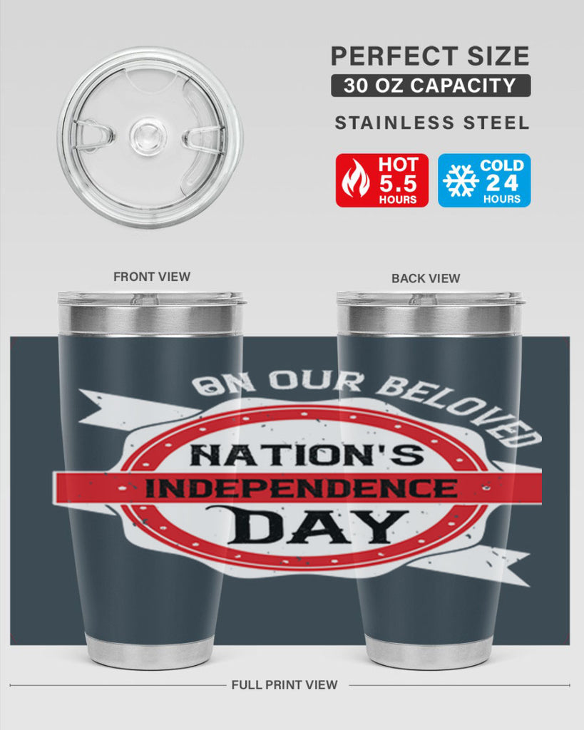 On our beloved Nations Independence Day Style 134#- Fourt Of July- Tumbler