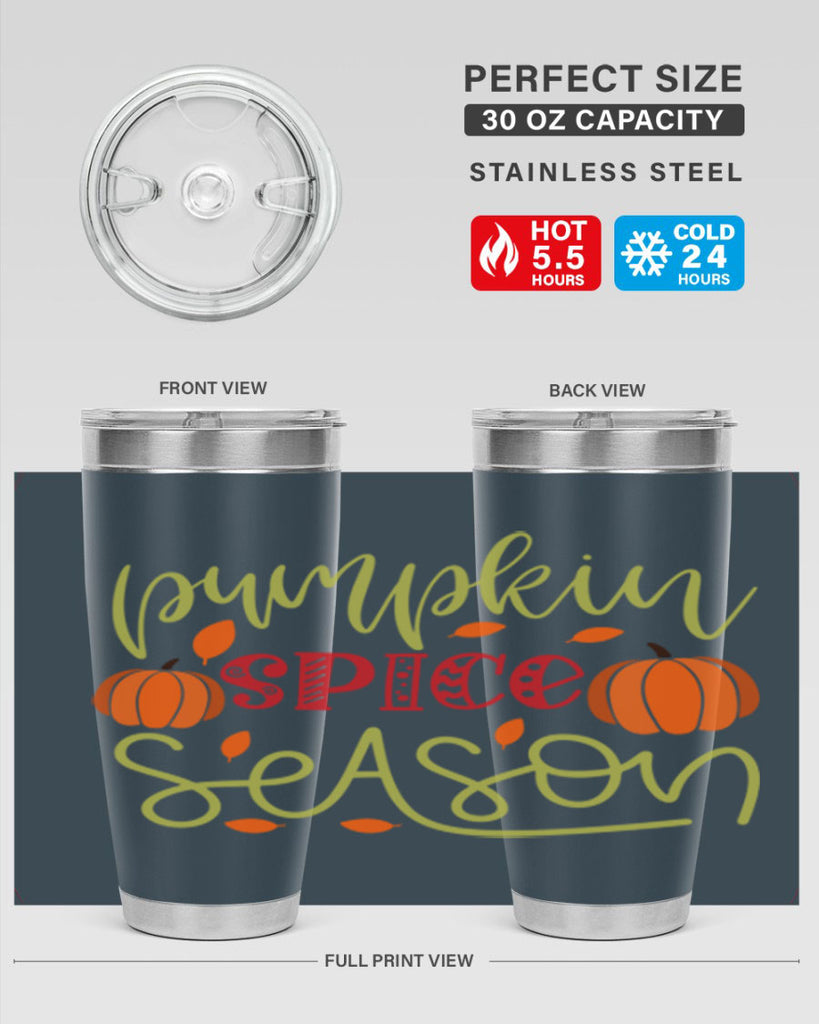 Pumpkin Spice Season 558#- fall- Tumbler