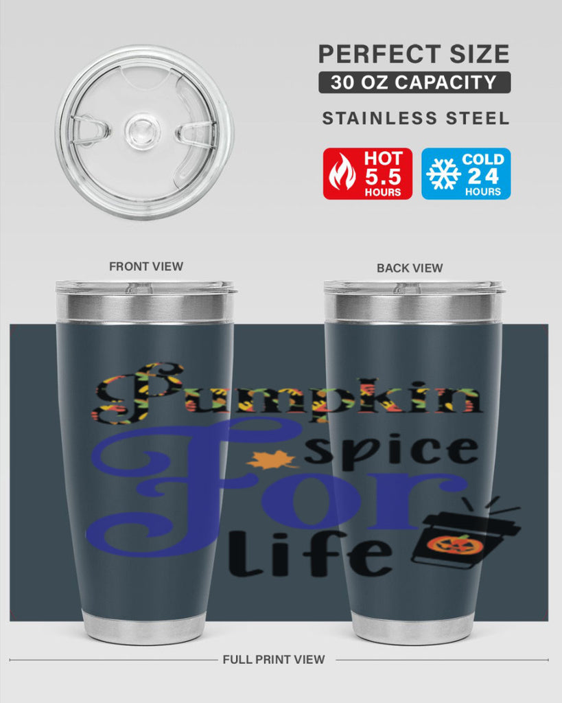 Pumpkinspiceforlife 566#- fall- Tumbler