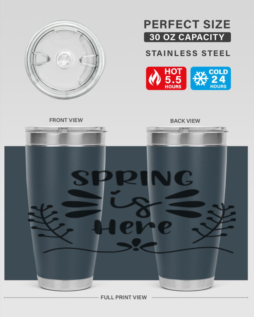 Spring is Here 445#- spring- Tumbler