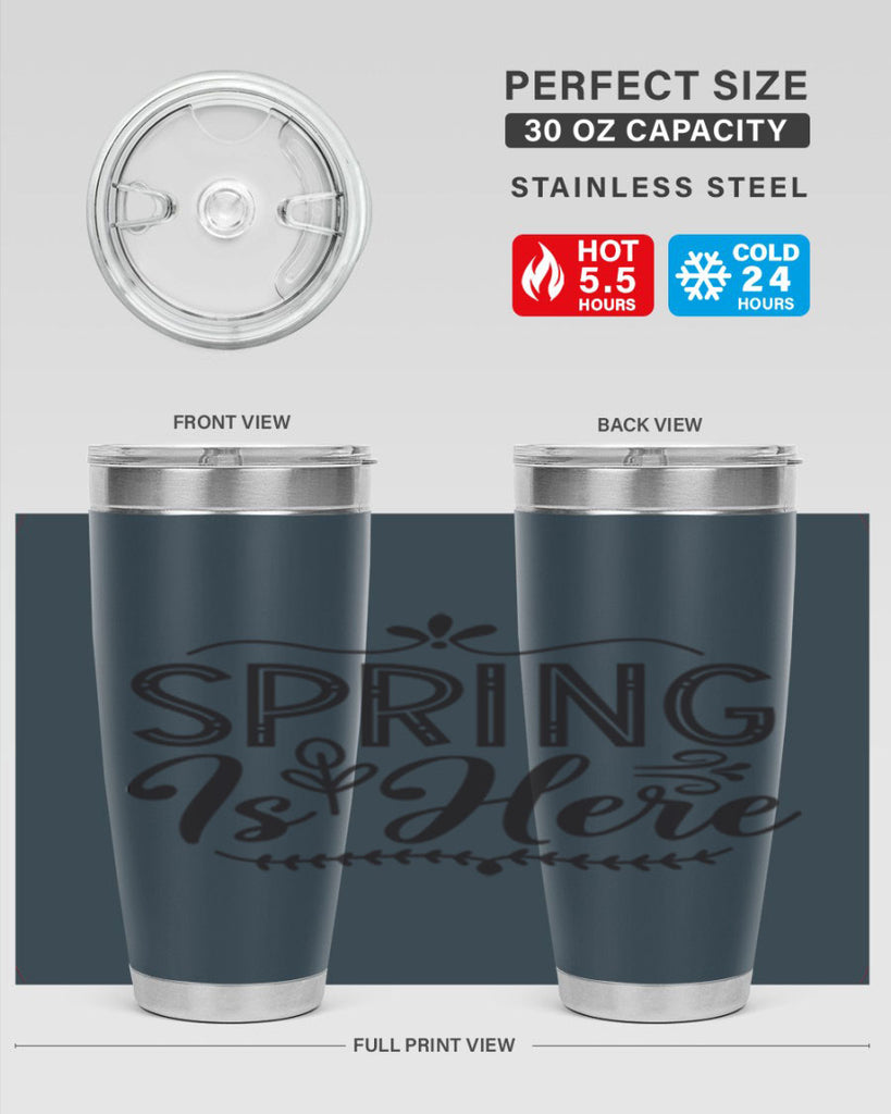 Spring is here 441#- spring- Tumbler