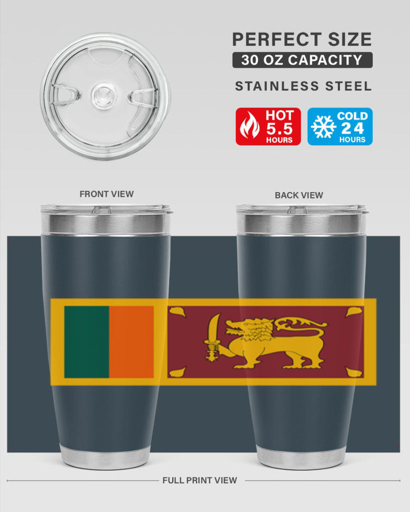 Sri Lanka 32#- world flags- Tumbler