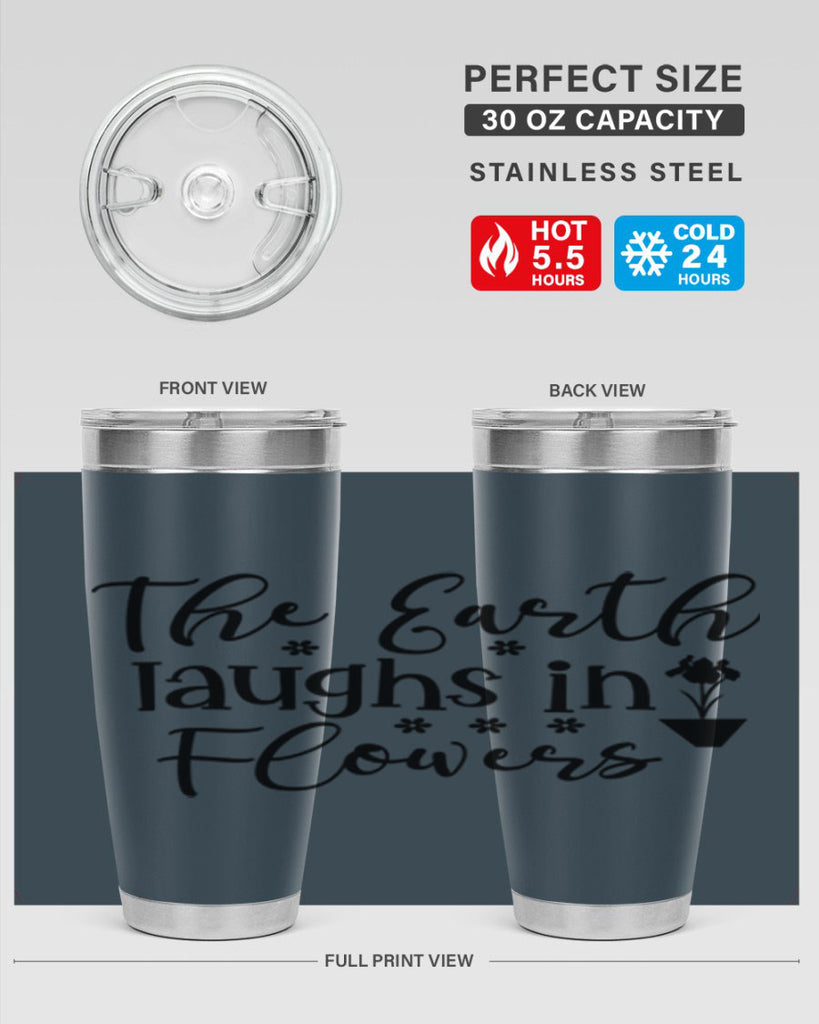 The Earth Laughs In Flowers 539#- spring- Tumbler