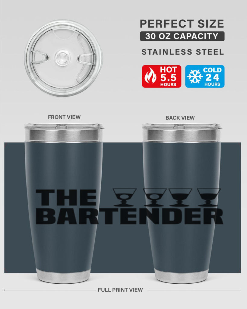 The bartender Style 12#- bartender- tumbler