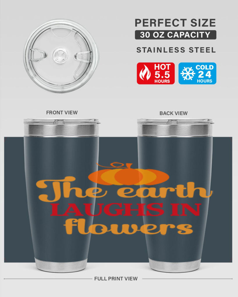 The earth laughs in flowers 538#- spring- Tumbler