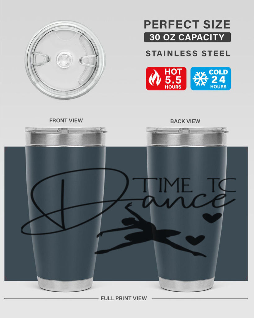 Time to Dance 85#- ballet- Tumbler