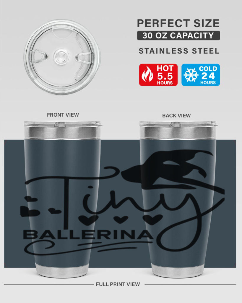 Tiny Ballerina 89#- ballet- Tumbler