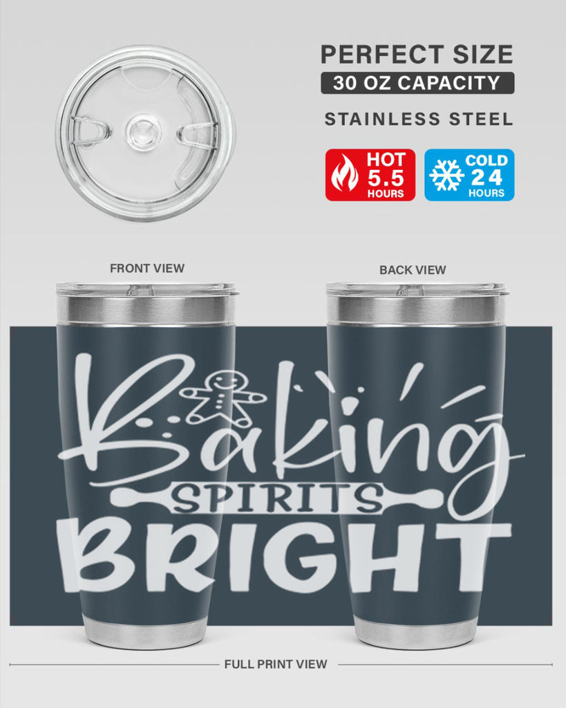 baking spirits bright 53#- kitchen- Tumbler