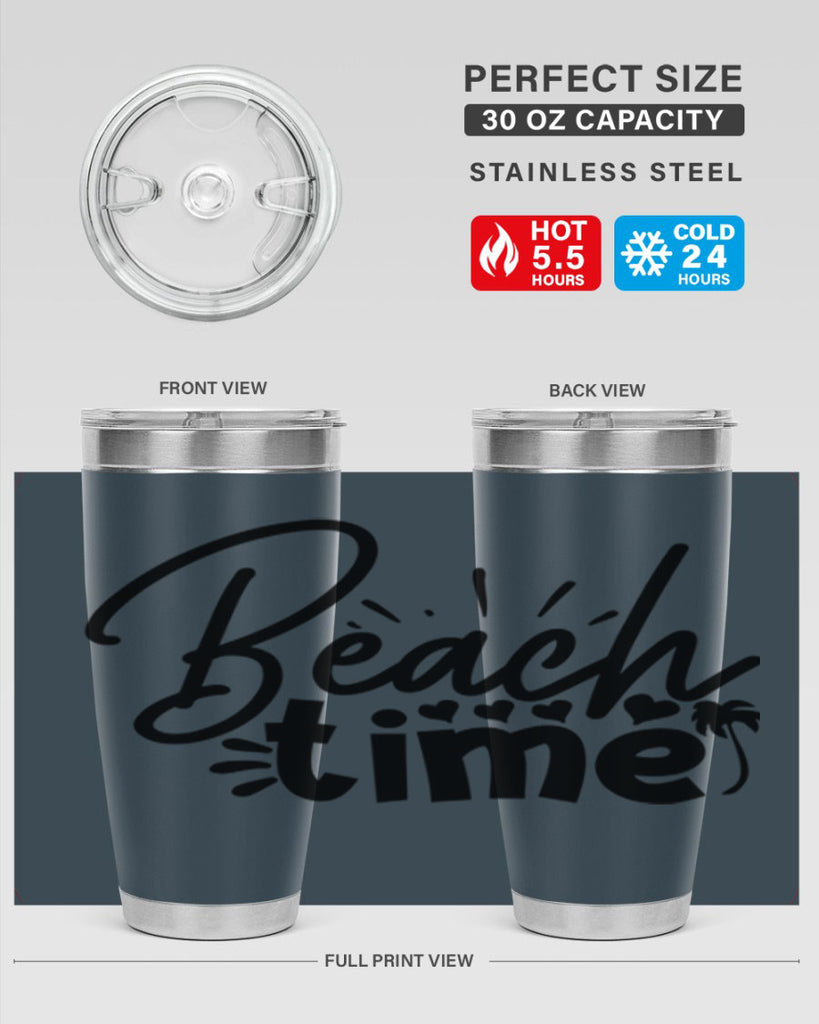 beach time Style 108#- summer- Tumbler