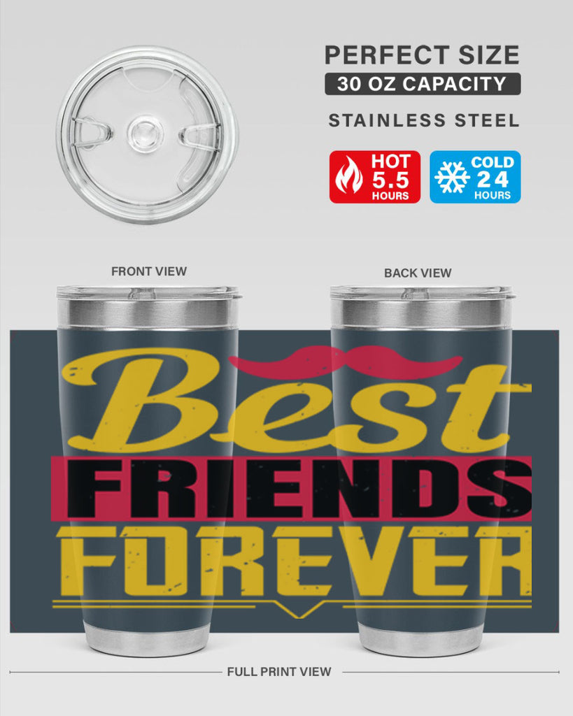 best friends forever 133#- fathers day- Tumbler