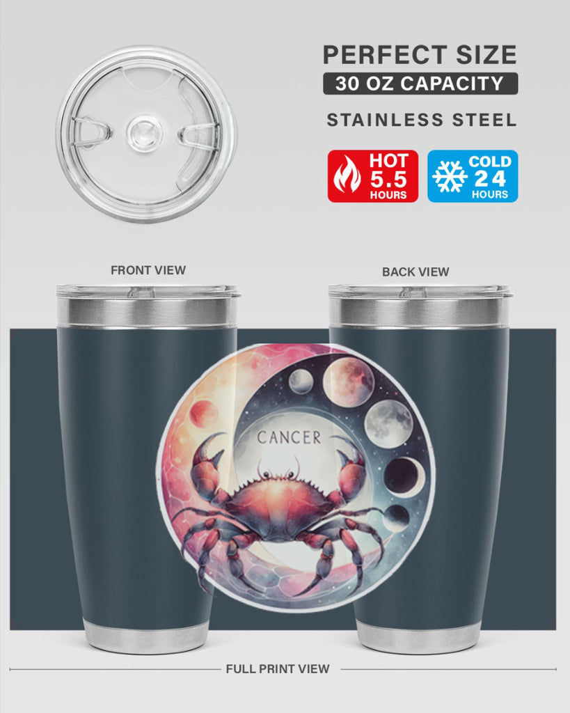 cancer 166#- zodiac- Tumbler