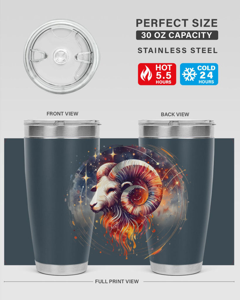 capricorn 214#- zodiac- Tumbler