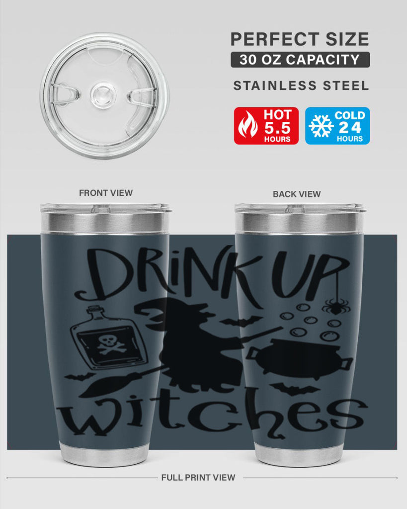 drink up witches 79#- halloween- Tumbler
