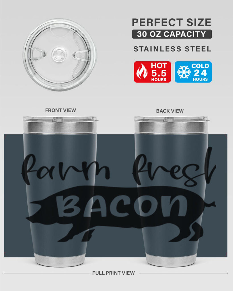 farm fresh bacon 107#- kitchen- Tumbler