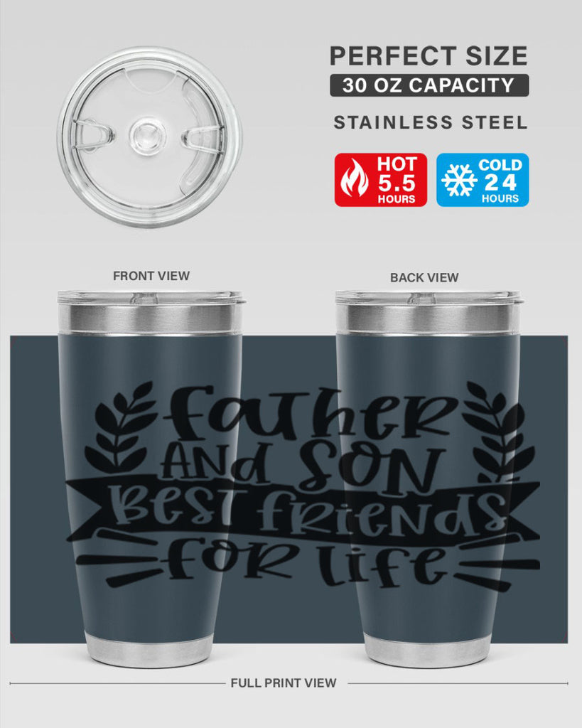 father and son best friends for life 52#- fathers day- Tumbler