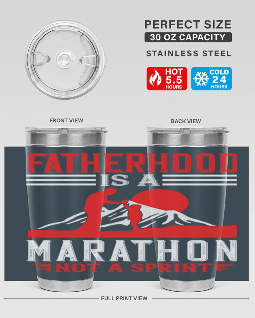 fatherhood is a marathon not a sprint 261#- fathers day- Tumbler