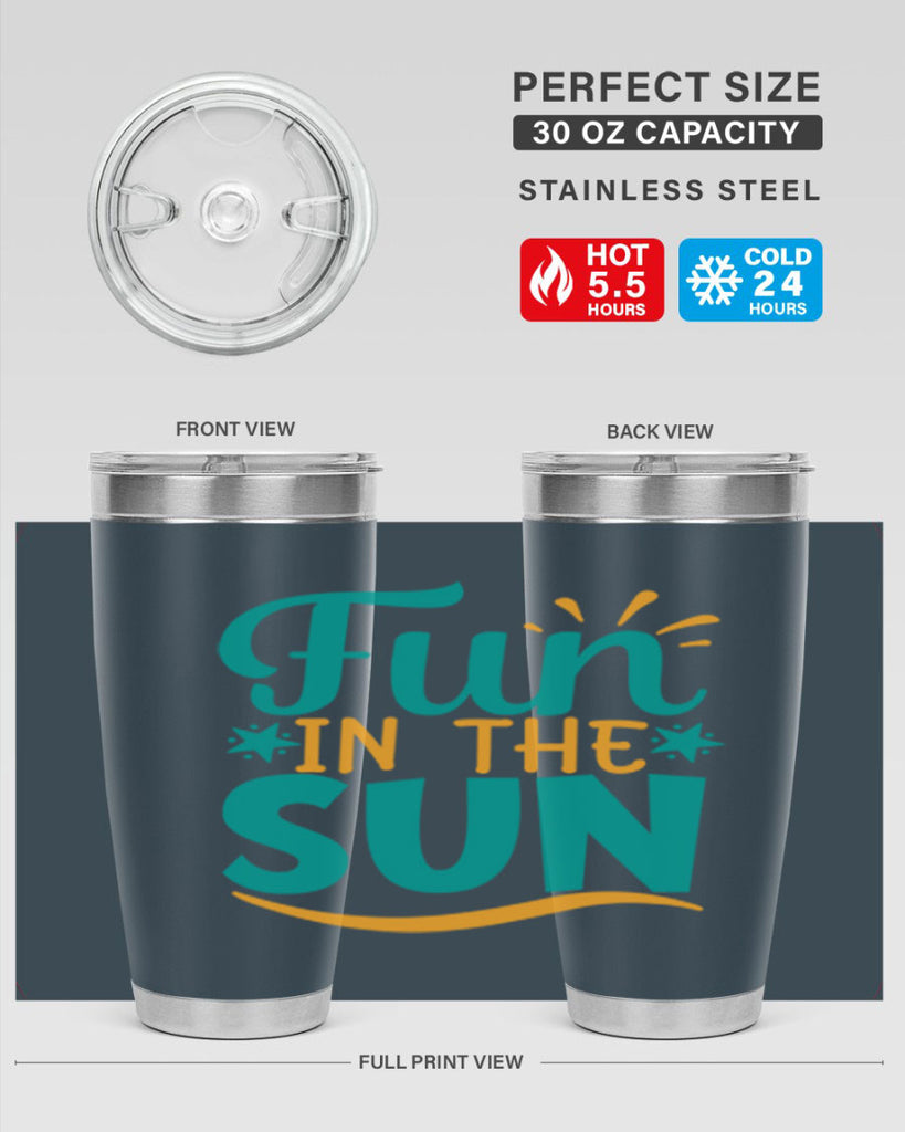fun in the sun Style 103#- summer- Tumbler