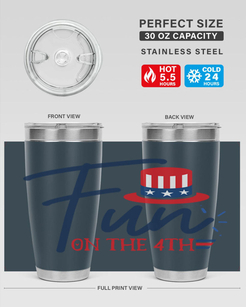 fun on the th Style 18#- Fourt Of July- Tumbler