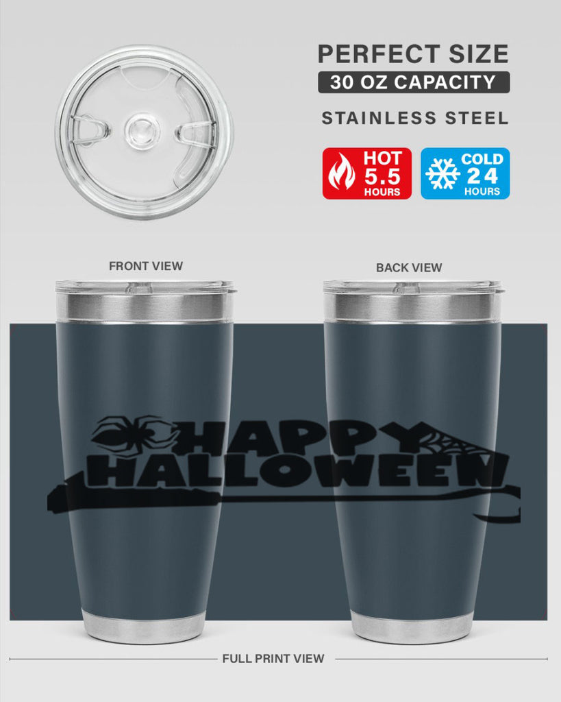 happy halloween 66#- halloween- Tumbler