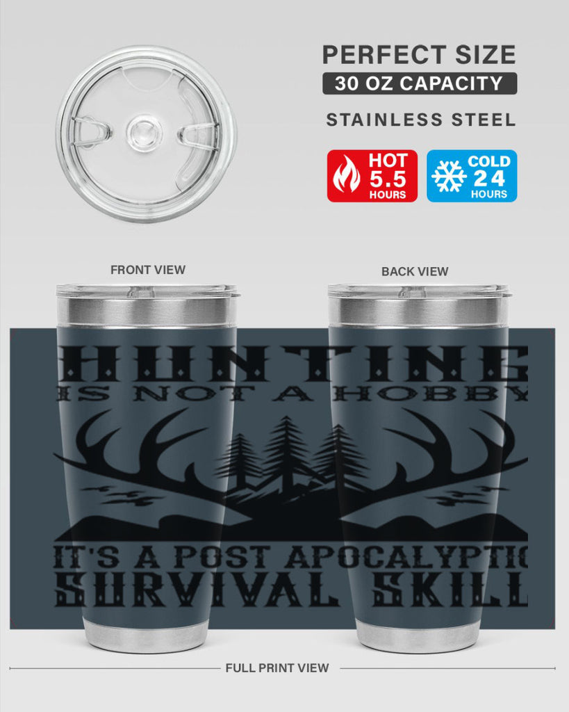 hunting is not 23#- hunting- Tumbler