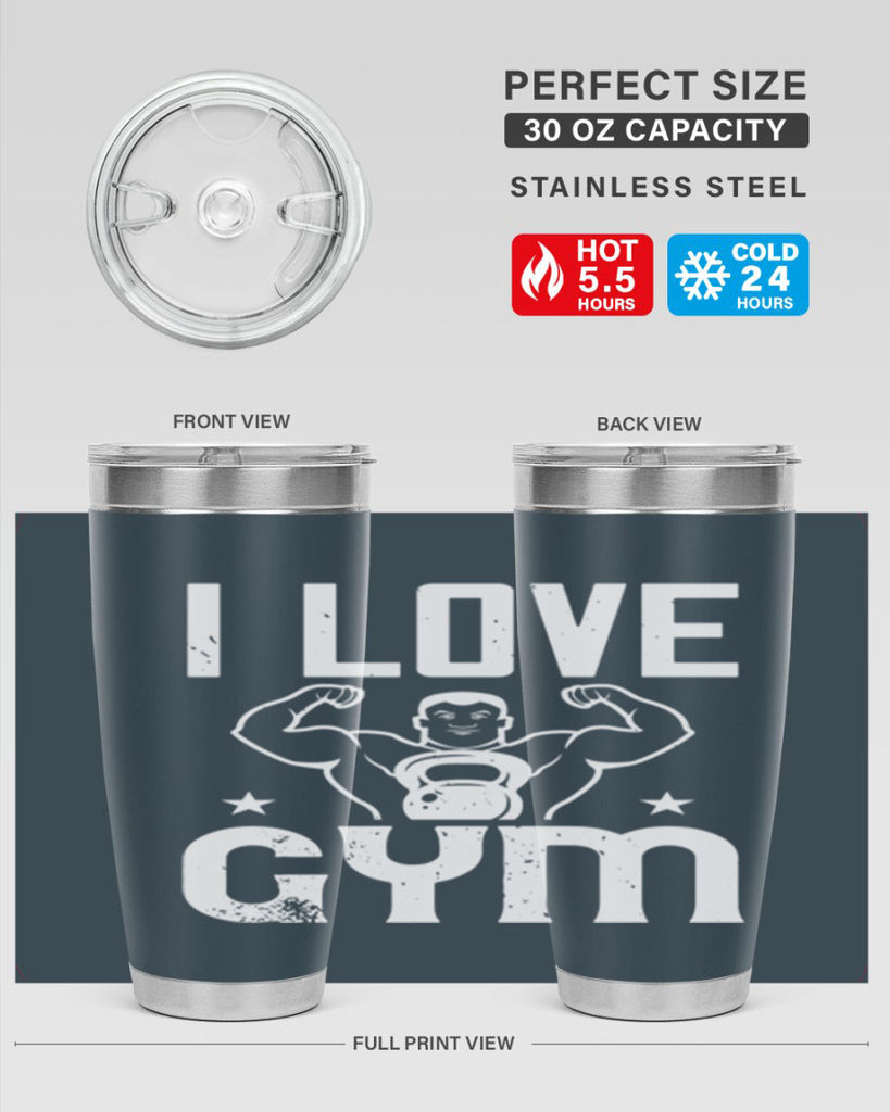 i love gym 88#- gym- Tumbler