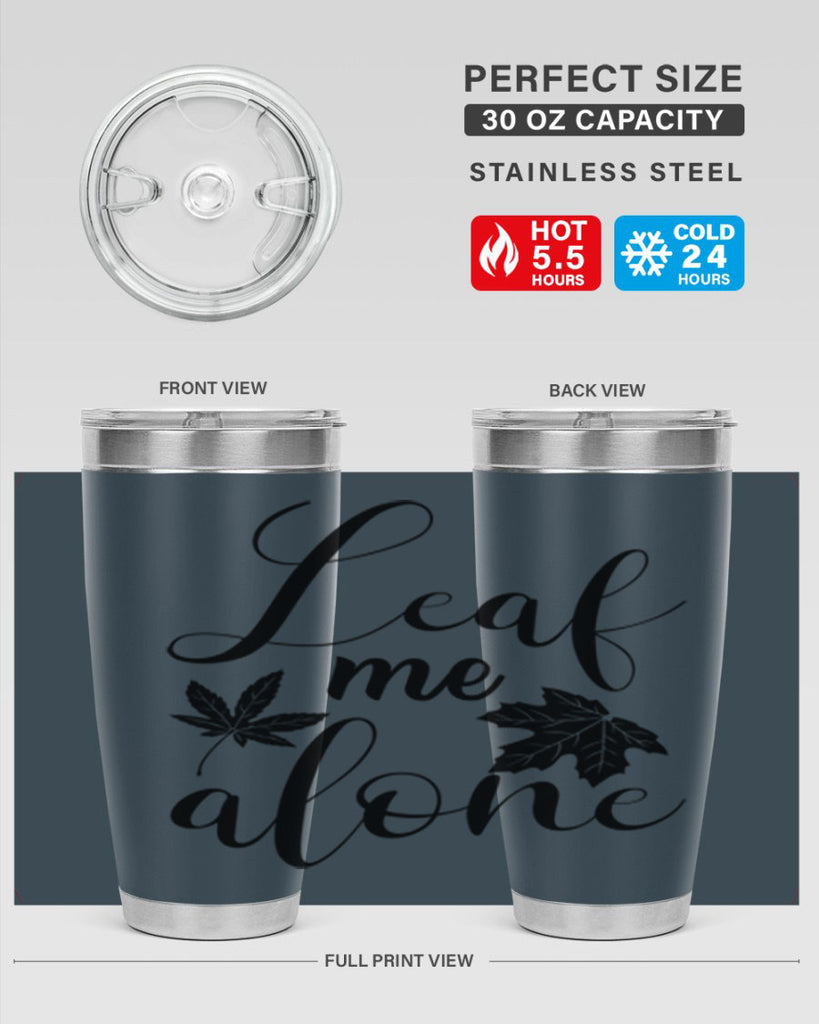 leaf me alone 387#- fall- Tumbler