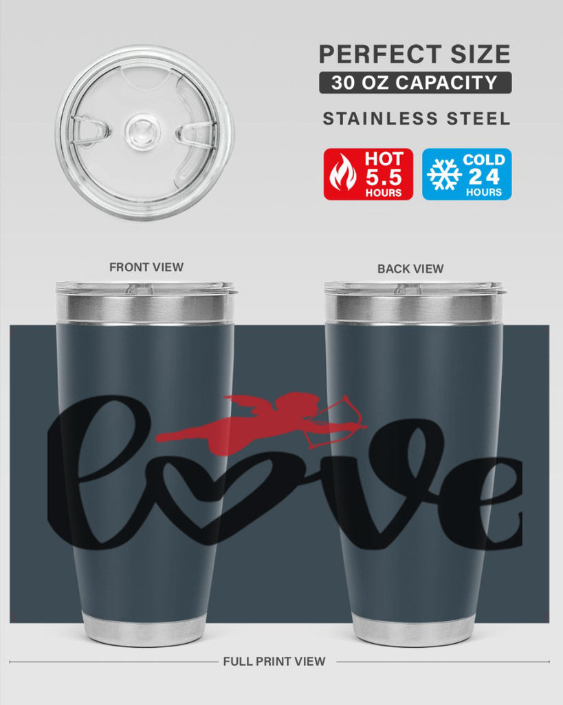 love 19#- valentines day- Tumbler