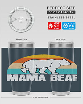 mama bear 24#- Bears- Tumbler