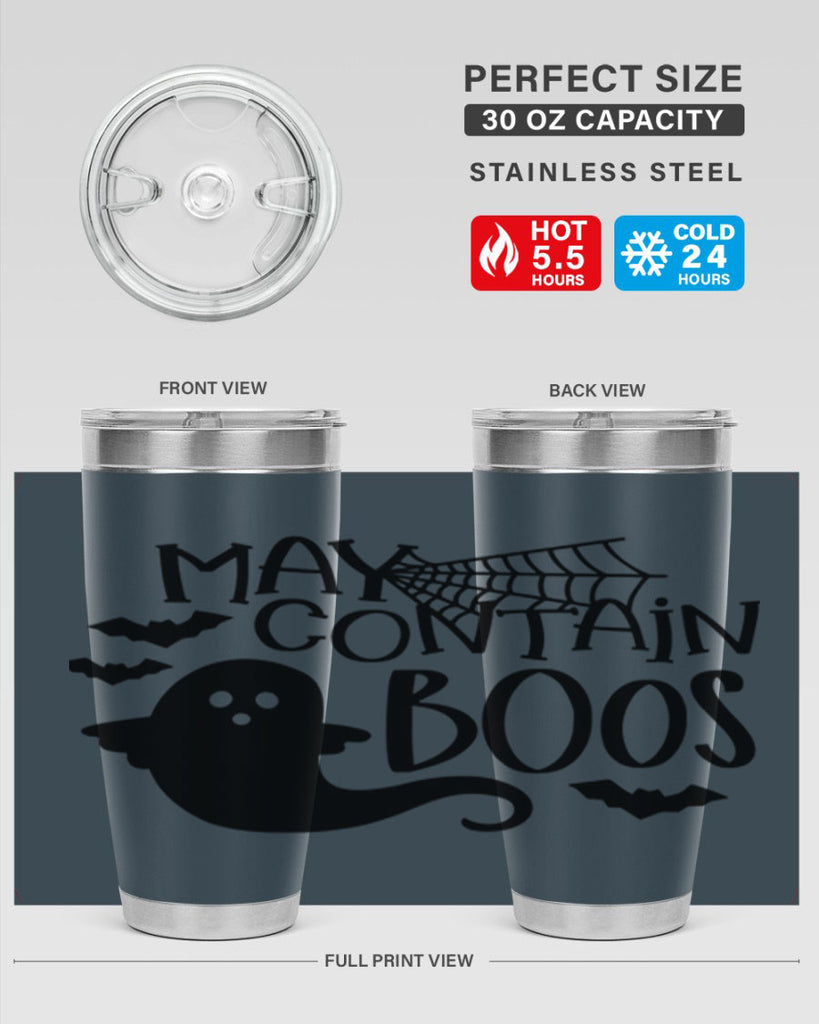may contains boos 45#- halloween- Tumbler