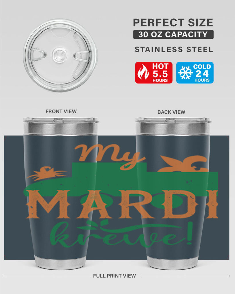 my mardi krewe 43#- mardi gras- Tumbler