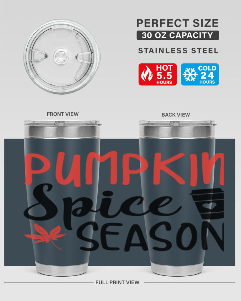 pumpkin spice Season 559#- fall- Tumbler