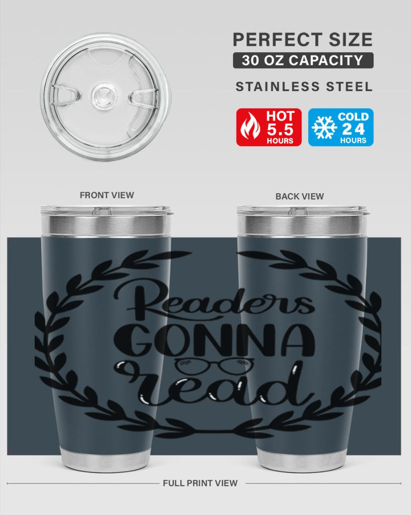 readers gonna read 32#- reading- Tumbler