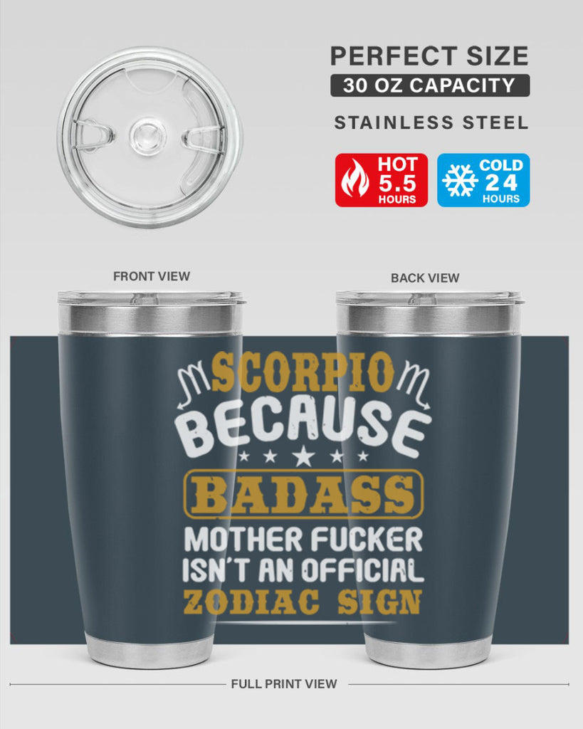scorpio 432#- zodiac- Tumbler