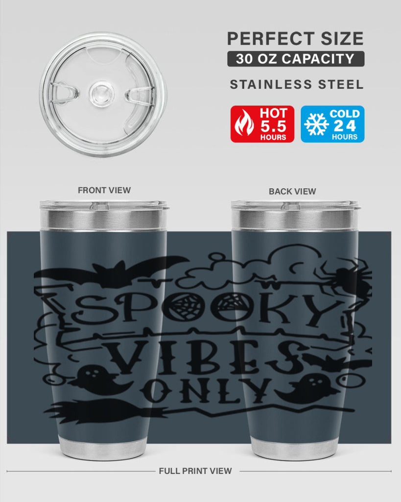spooky vibes only 21#- halloween- Tumbler