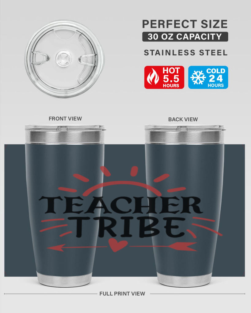 teacher tribe Style 138#- teacher- tumbler