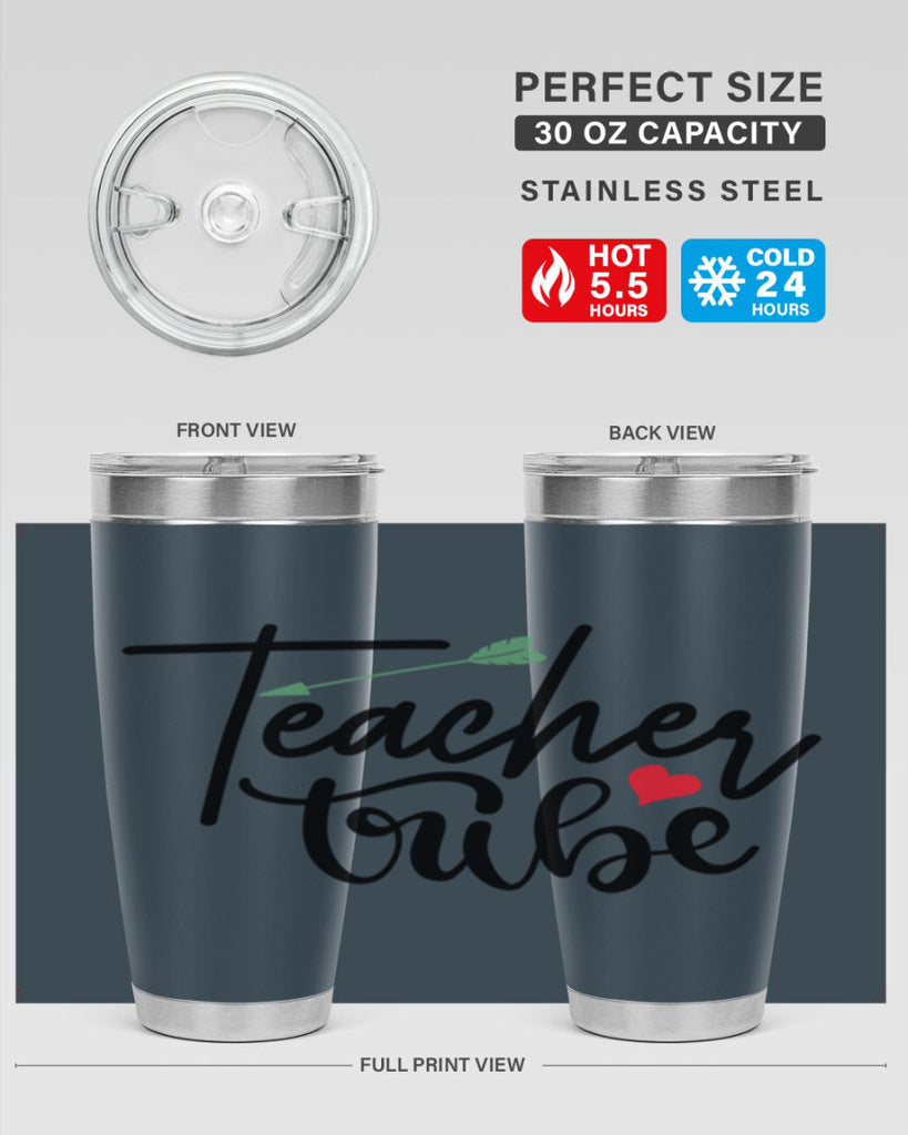 teacher tribe Style 200#- teacher- tumbler