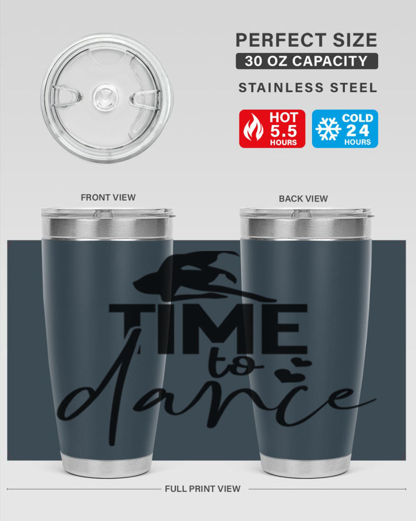 time to dance 84#- ballet- Tumbler