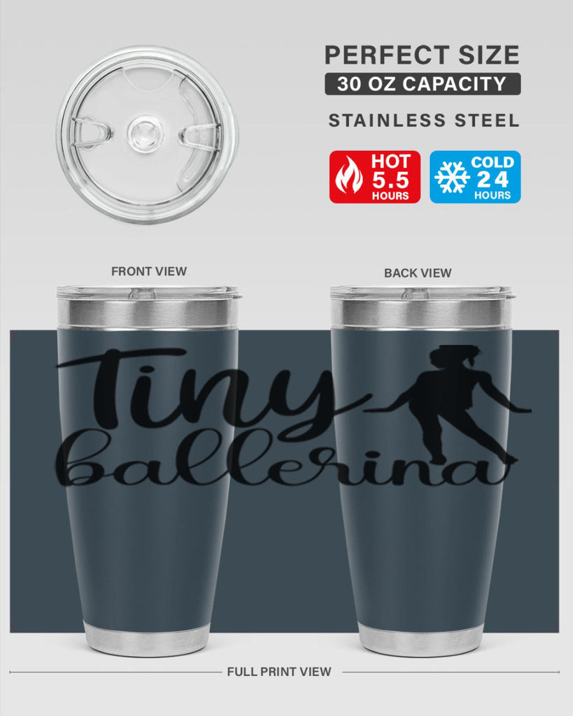tiny ballerina90#- ballet- Tumbler