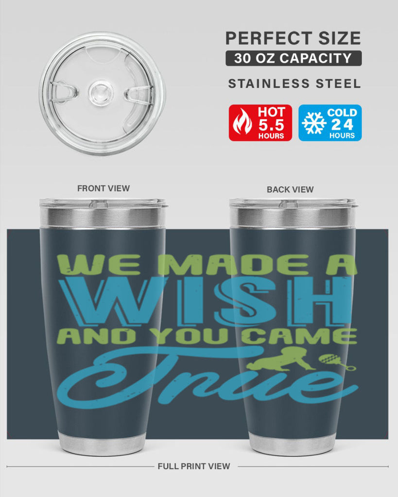 we made a wish and you can true Style 164#- baby- tumbler