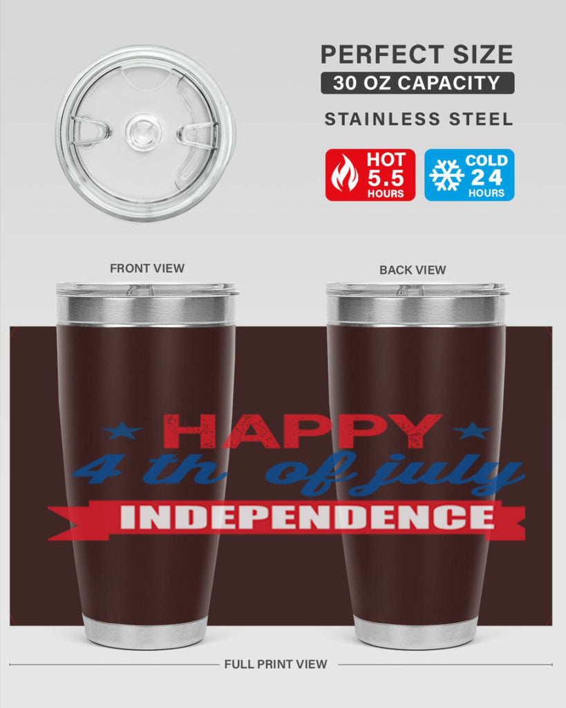 4th of july independence Style 68#- Fourt Of July- Tumbler