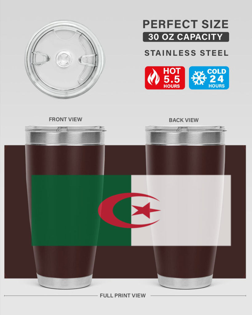 Algeria 195#- world flags- Tumbler
