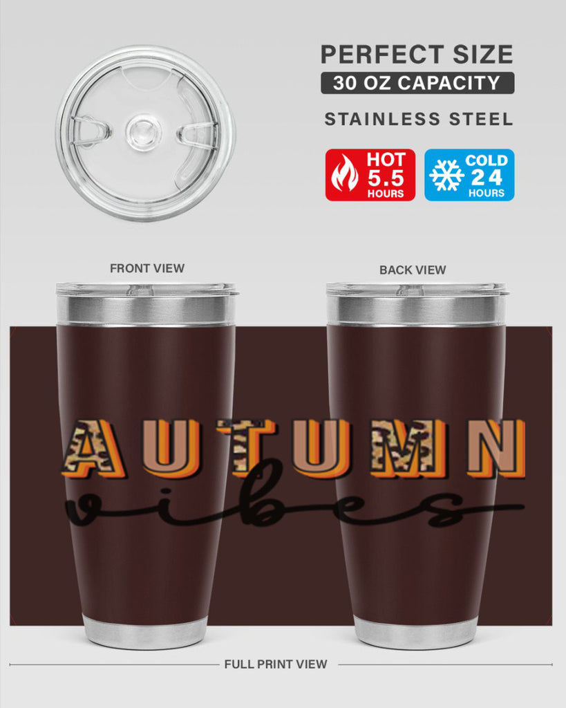 Autumn Vibes 37#- fall- Tumbler