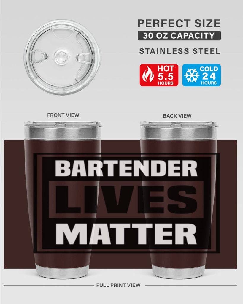 BARTENDER Style 7#- bartender- tumbler