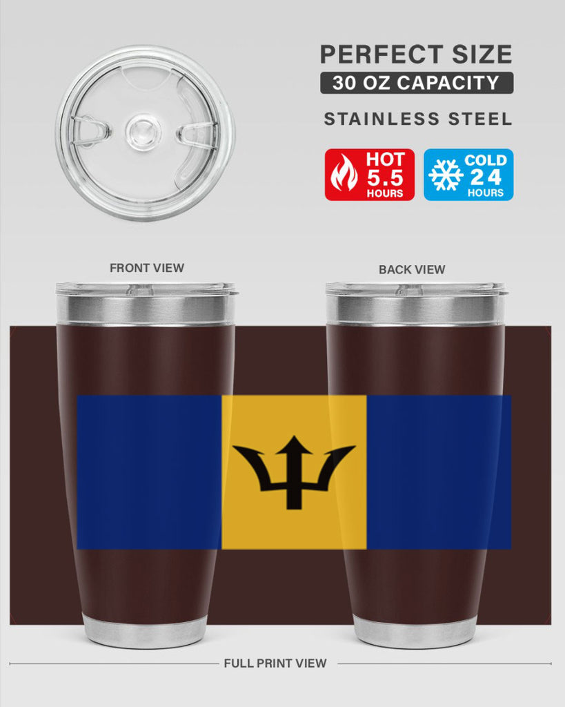 Barbados 183#- world flags- Tumbler