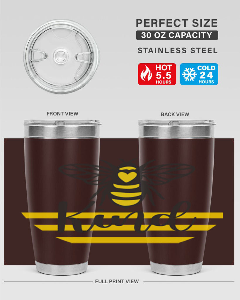 Bee Kind32#- spring- Tumbler
