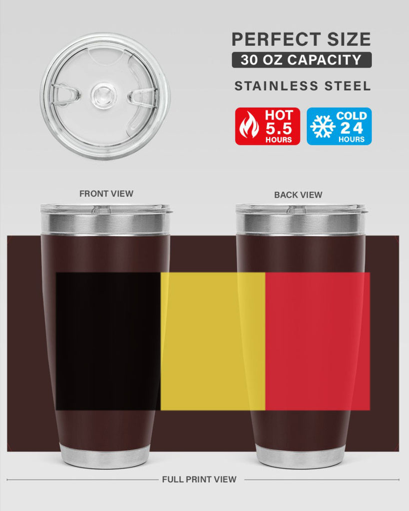 Belgium 181#- world flags- Tumbler