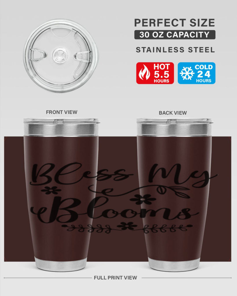Bless My Blooms 45#- spring- Tumbler