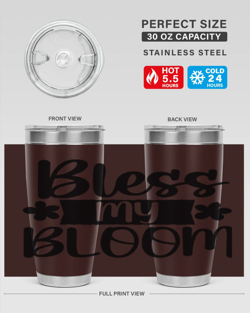 Bless my bloom  design 60#- spring- Tumbler