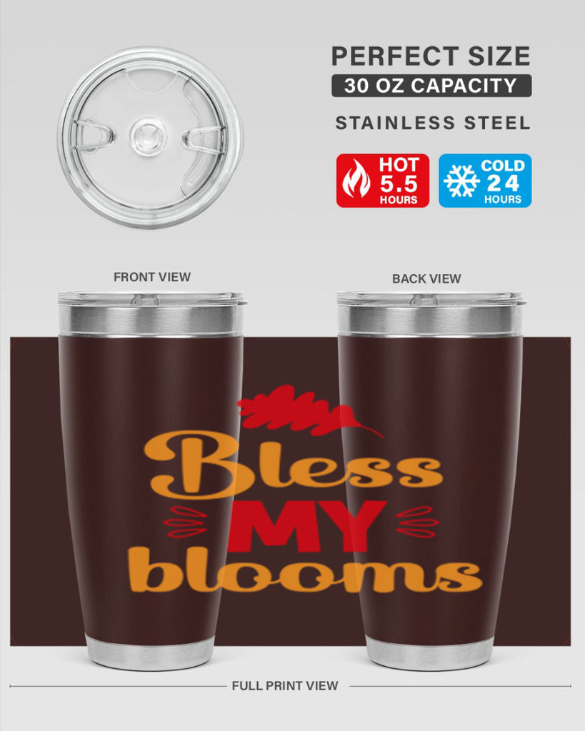 Bless my blooms 43#- spring- Tumbler